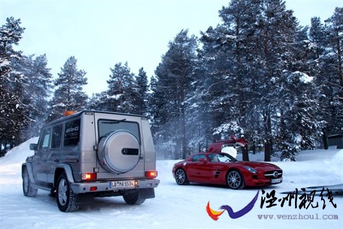 浪漫之旅 冰雪试驾2011款奔驰SLS AMG 汽车之家