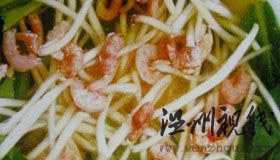 虾干炒掐菜 菜谱图片