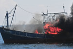 印尼炸沉19艘渔船包括1艘中国渔船