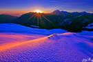 雪景图片－不同光线效果拍出别有韵味的雪景