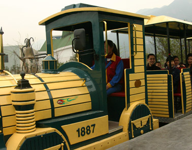 温州乐园卡通世界迷你火车带你驶向童年梦想