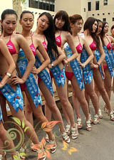 比基尼小姐北京赛区 国际比基尼小姐中国赛区模特清凉比基尼图片
