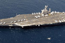 军事图片：美国航空母舰