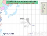 第10号台风苗柏强度逐