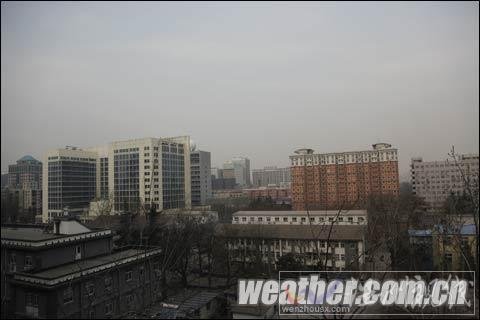 北京天气转阴 南部或飘落零星小雪