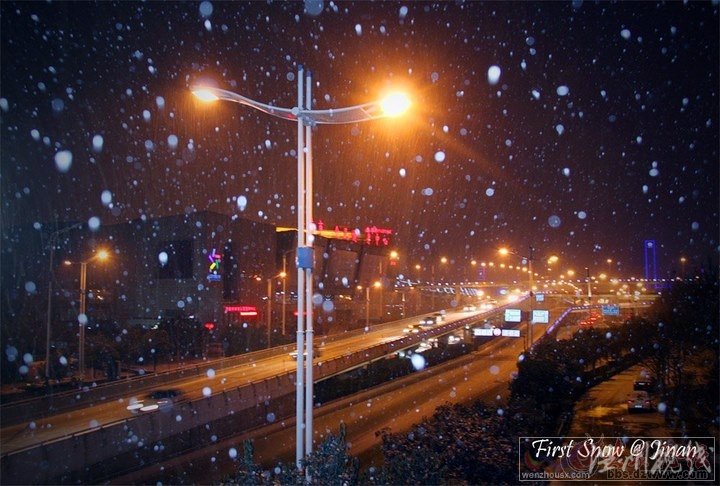 2012年济南第一场雪