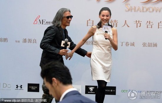 张柏芝新片《影子爱人》在北京举办宣传告白会