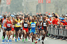 2012重庆国际马拉松 40个国家和地区选手齐聚重庆跑马拉松