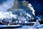 雪景图片 吉林雪景图片 美得很震撼的雪景
