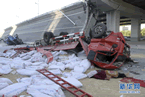 哈尔滨大桥坍塌事故 造价近19亿哈尔滨阳明滩大桥垮塌
