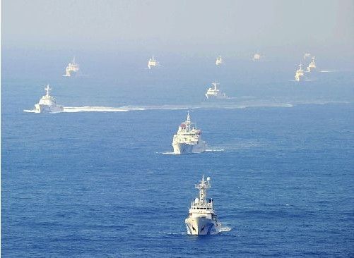 钓鱼岛屿最新事件中国军方态度