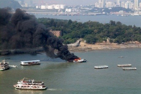 鼓浪屿轮船爆炸