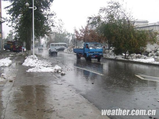 北京延庆暴雪图片