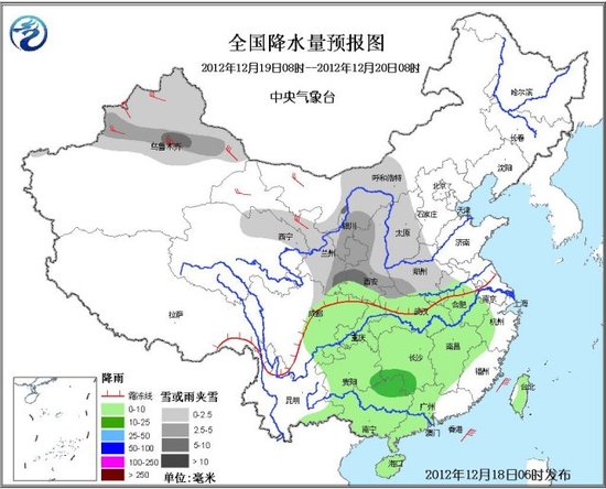 强冷空气19日来袭 全国大部气温将下降6至10℃