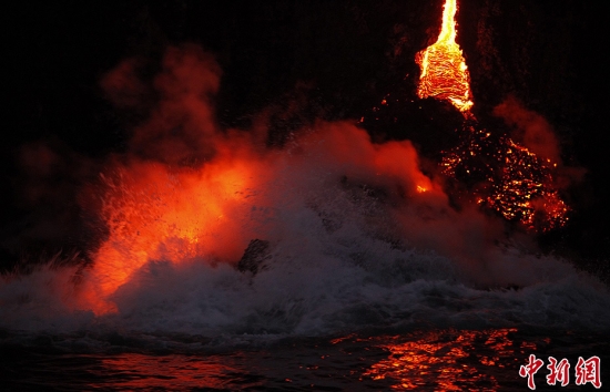 卡拉帕纳火山喷发