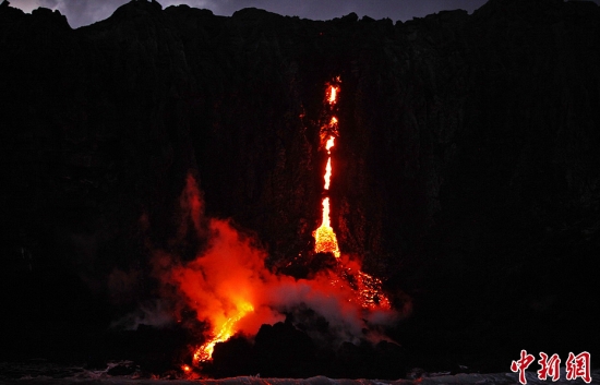 卡拉帕纳火山喷发