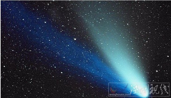 80年来最亮的彗星ISON彗星2013年11月照亮星空
