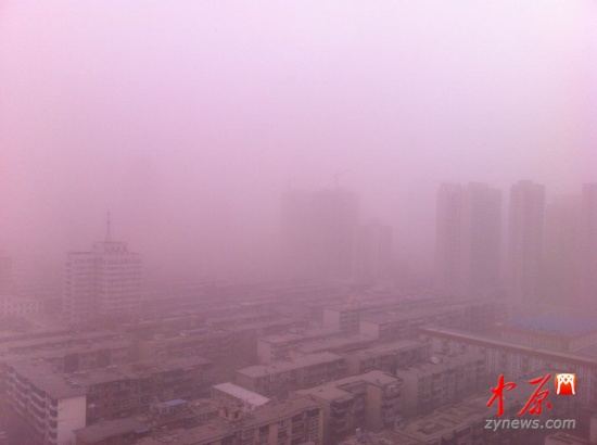 郑州天气沙尘暴