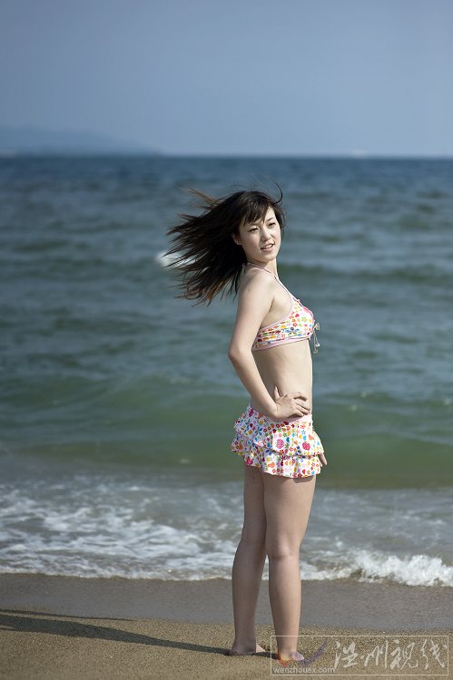 张小雨2010年在深圳玫瑰海岸的一组照片