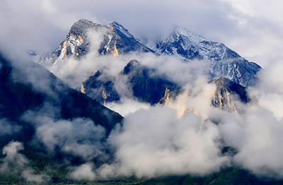 九鼎山风景图片 四川茂县九鼎山的绝美风景