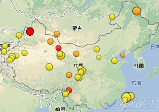 银川地震了吗？6月24日宁夏永宁地震2.1级，银川稍有震感。