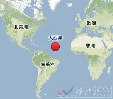 中大西洋海岭北部海域地震