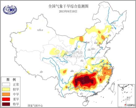 贵州干旱 旱情持续发展249.2万人受灾