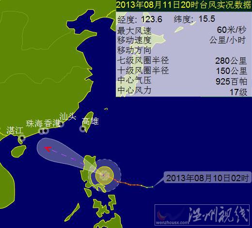 今年暑假最大的台风
