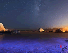 水哥洞头拍摄银河照片欣赏 温州水哥洞头夜景银河的图片