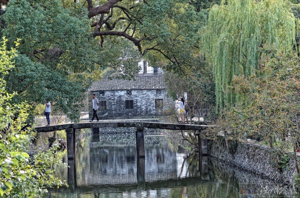 永嘉岩头丽水街的丽水桥