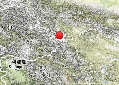 克什米尔地震