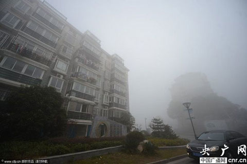 江苏雾霾天气