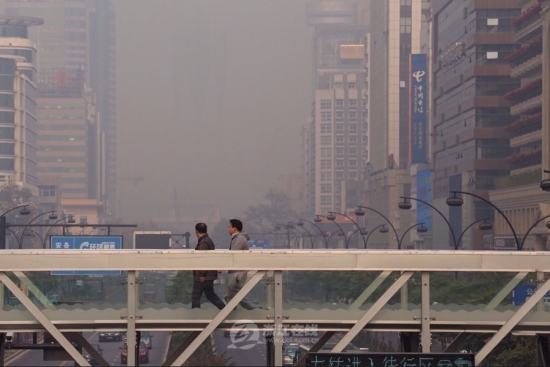 浙江多地雾霾