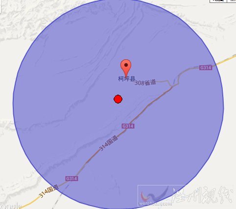 柯坪县地震