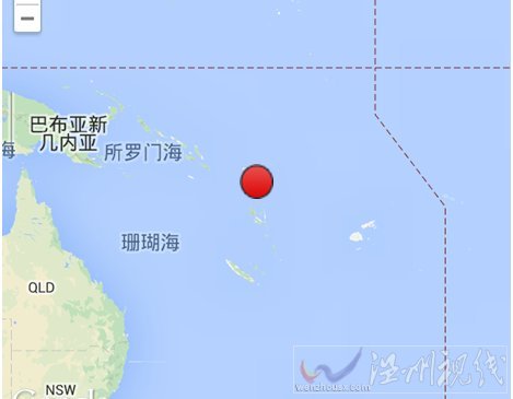 瓦努阿图海域地震
