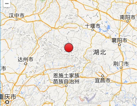 重庆巫溪县地震