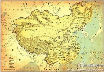 1735年中国地图