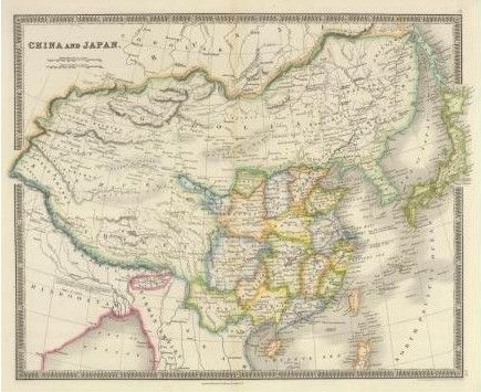 1735年中国地图