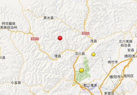 理县地震