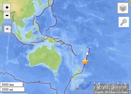 克马德克群岛地震