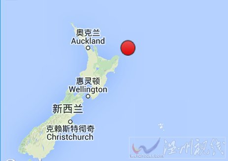 新西兰北岛地震