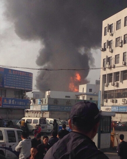温州牛山北路化工厂爆炸