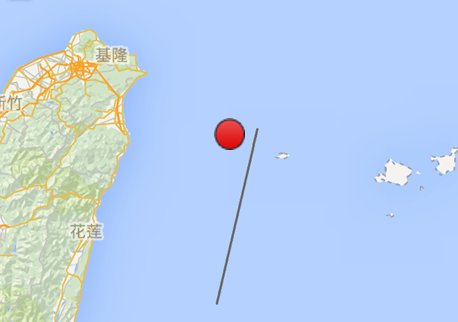 2014年12月27日宜兰海域发生2.9级地震