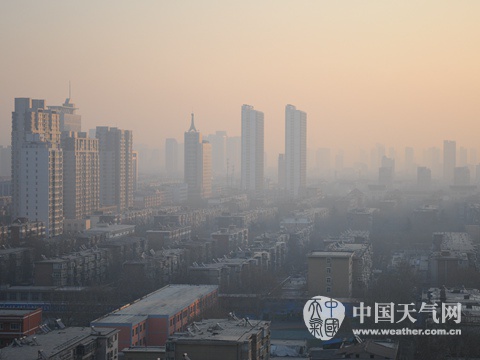 北京雾霾河北雾霾持续，华北黄淮地区多地出现雾霾天气