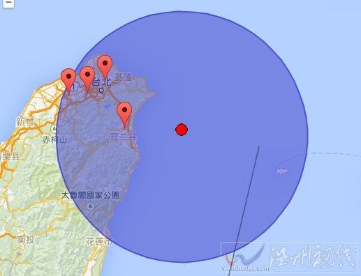 宜兰海域地震