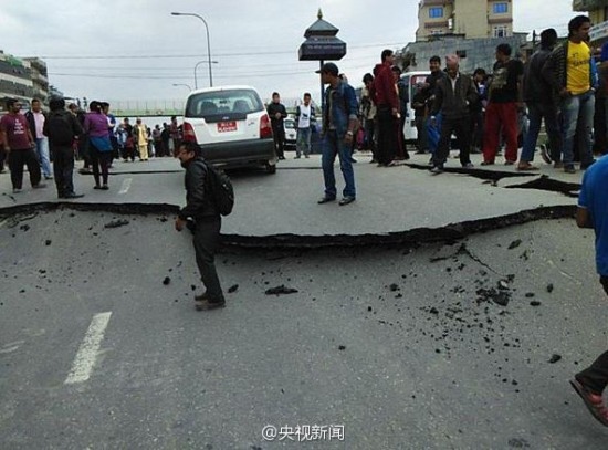 尼泊尔8.1级地震