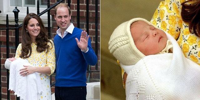 凯特王妃产女婴 英国王室小公主诞生