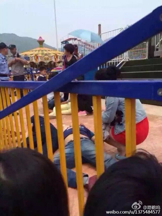 温州游乐园事故图片