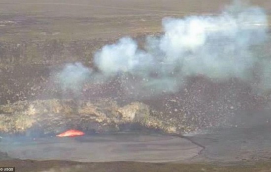 夏威夷基拉韦厄火山爆发