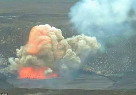 夏威夷基拉韦厄火山爆发